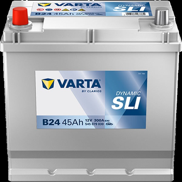 Varta B24 Battery - 45Ah - 300CCA