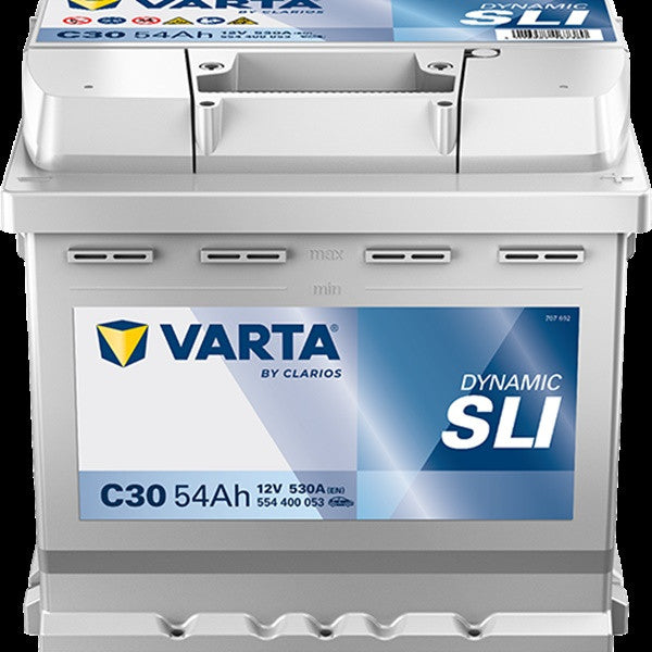 Varta C30 Battery - 54Ah - 530CCA