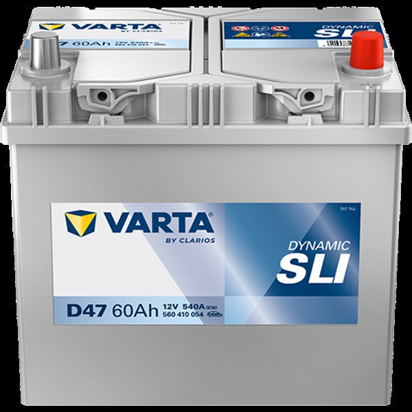 Varta D47 Battery - 60Ah - 540CCA