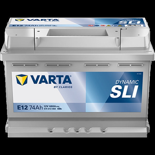 Varta E12 Battery - 74Ah - 680CCA