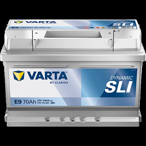 Varta E9 Battery - 70Ah - 640CCA