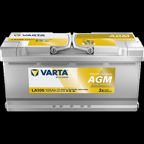 Varta LA105 Battery - 105Ah - 950CCA