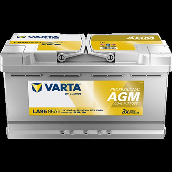 Varta LA95 Battery - 95Ah - 850CCA