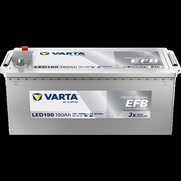 Varta LED190 Battery - 190Ah - 1050CCA