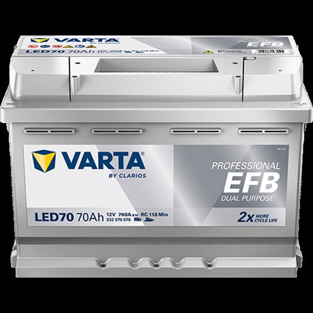 Varta LED70 Battery - 70Ah - 760CCA