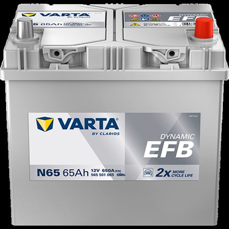 Varta N65 Battery - 65Ah - 650CCA