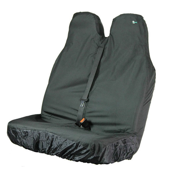 Van Seat Cover - Double - Black