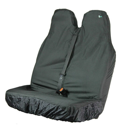 Van Seat Cover - Double - Black
