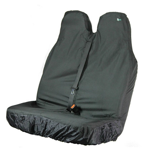 Van Seat Cover - Double - Large - Black