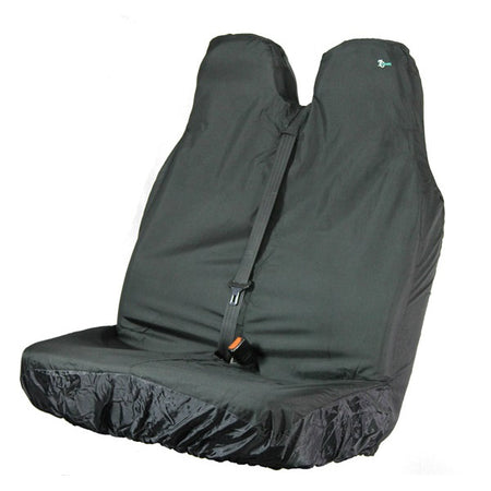 Van Seat Cover - Double - Large - Black