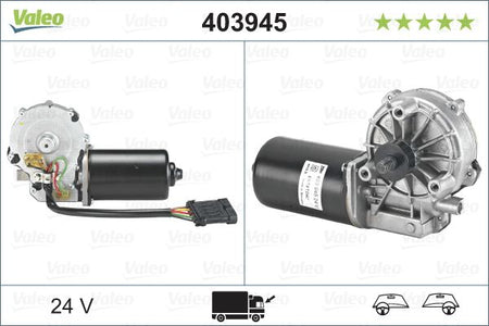 Valeo 403945 Wiper Motor - 1