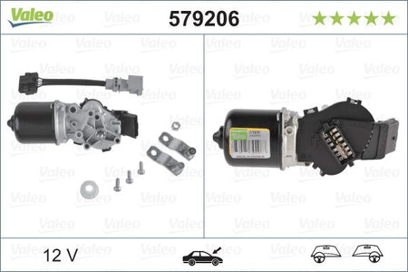 Valeo 579206 Wiper Motor - 1