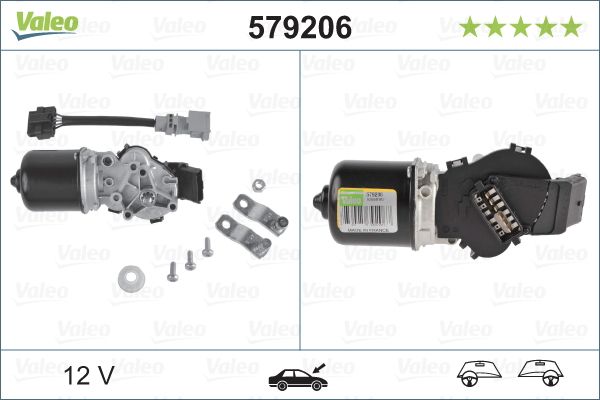 Valeo 579206 Wiper Motor - 1