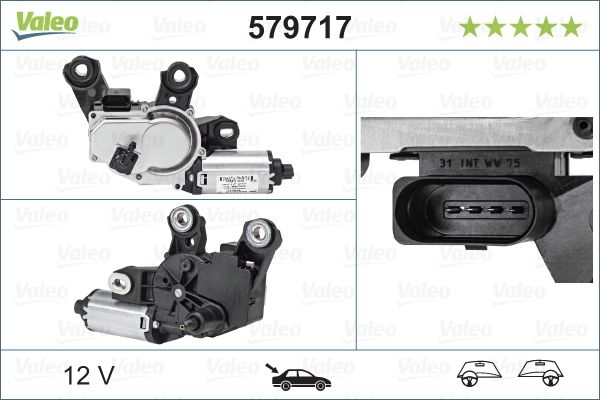 Valeo 579717 Wiper Motor - 1
