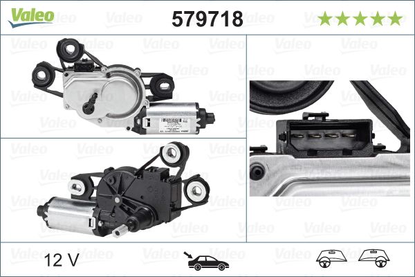 Valeo 579718 Wiper Motor - 1