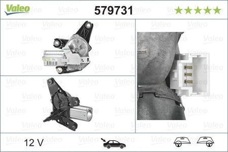 Valeo 579731 Wiper Motor - 1