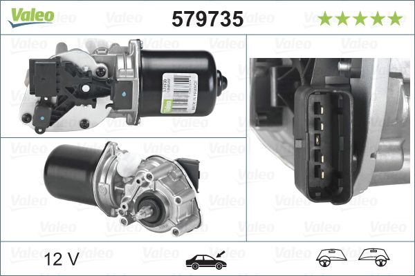 Valeo 579735 Wiper Motor - 1