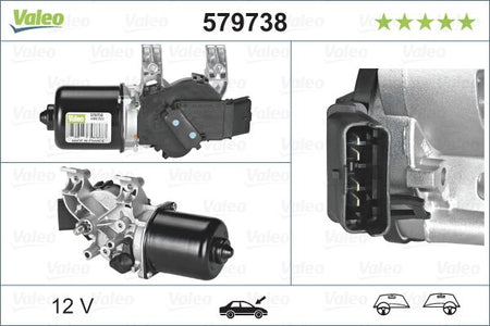 Valeo 579738 Wiper Motor - 1