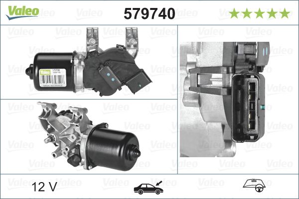 Valeo 579740 Wiper Motor - 1