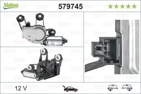 Valeo 579745 Wiper Motor - 1