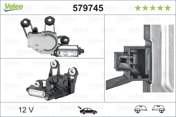 Valeo 579745 Wiper Motor - 1