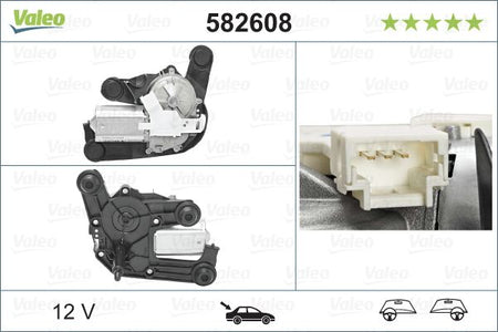 Valeo 582608 Wiper Motor - 1