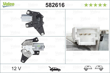 Valeo 582616 Wiper Motor - 1