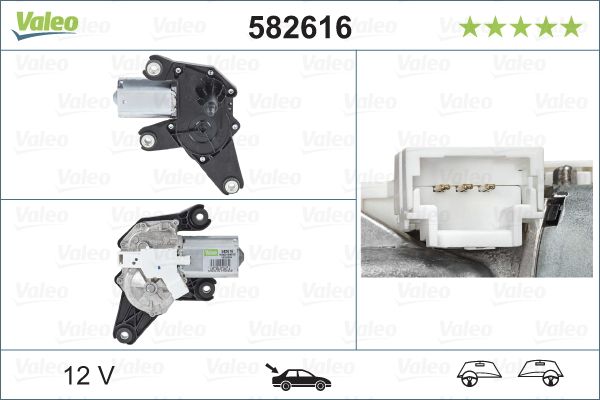 Valeo 582616 Wiper Motor - 1