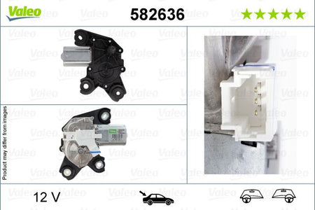 Valeo 582636 Wiper Motor - 1