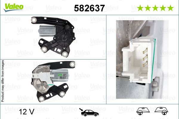 Valeo 582637 Wiper Motor - 1