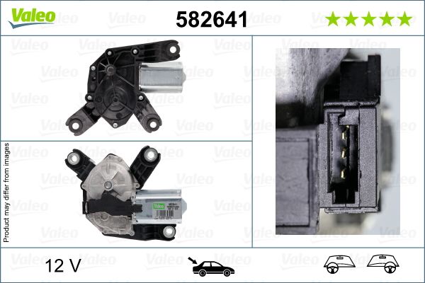 Valeo 582641 Wiper Motor - 1