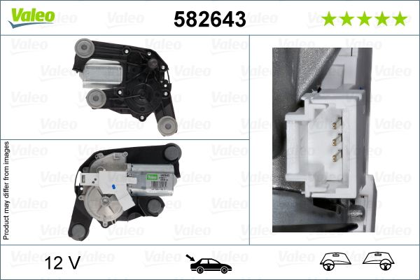 Valeo 582643 Wiper Motor - 1