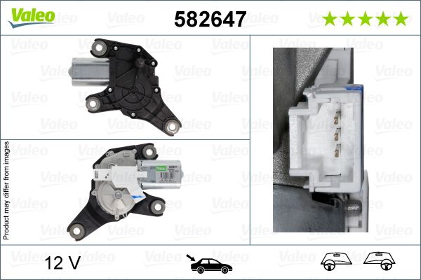 Valeo 582647 Wiper Motor - 1