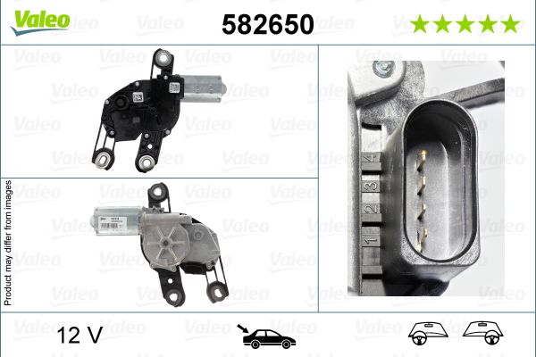 Valeo 582650 Wiper Motor - 1