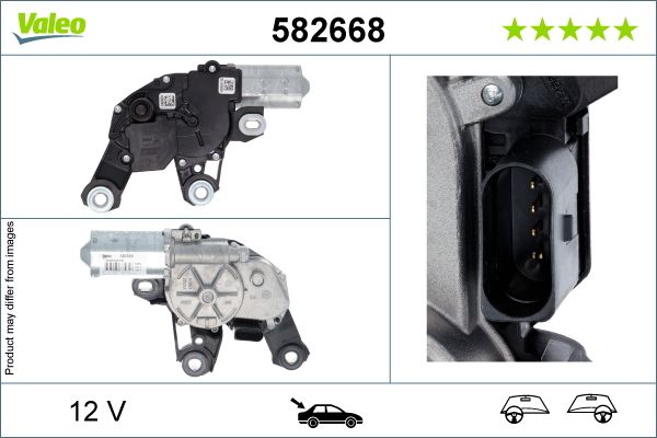 Valeo 582668 Wiper Motor - 1