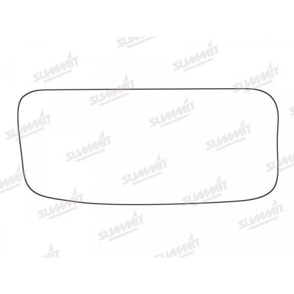 Mirror Glass Replacement - (Blind Spot) Commercial OEM Style With Base Plate