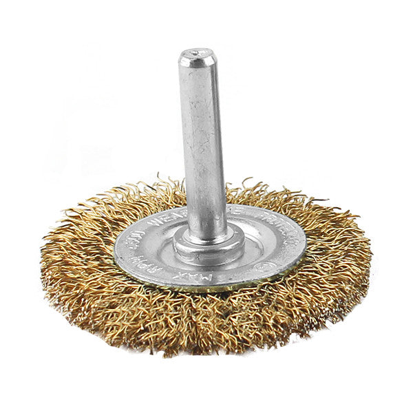 Abracs Spindle Mounted Wire Brush - Circular 75 X 9Mm
