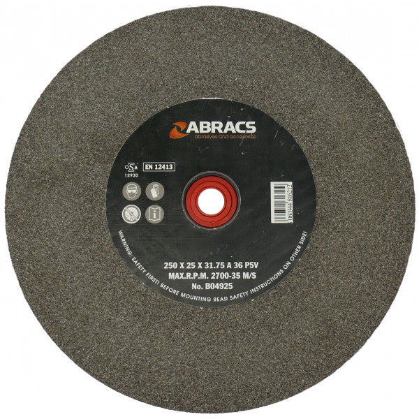 ABRACS Bench Grind Wheel AL/OX 150x20mm P36