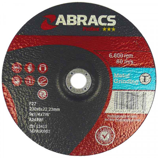 ABRACS Proflex DPC Grinding Disc 100 x 6.0 x 16mm