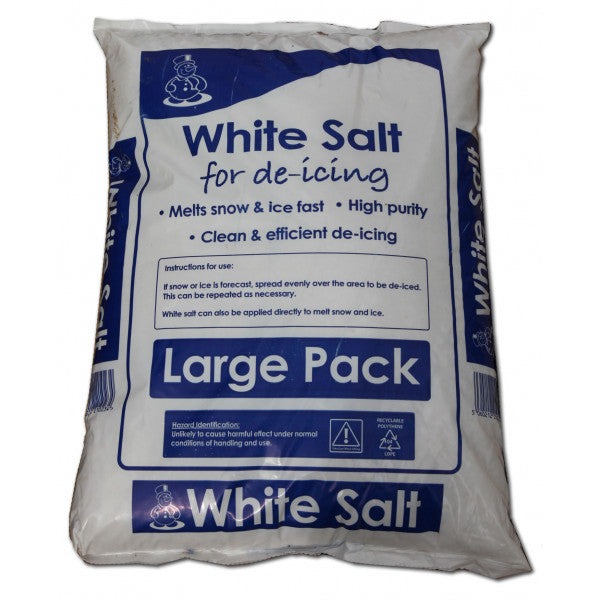 White de-icing salt 25kg
