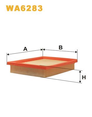 WIX WA6283 Air Filter - 1