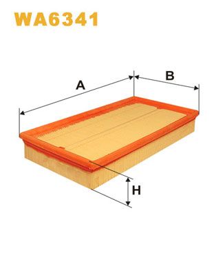 WIX WA6341 Air Filter - 1
