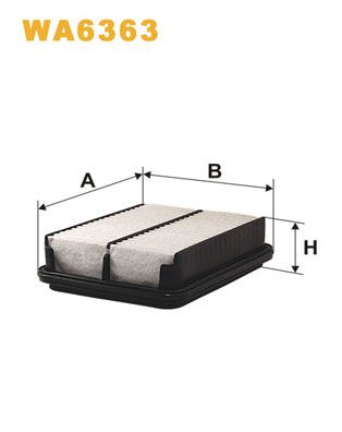 WIX WA6363 Air Filter - 1