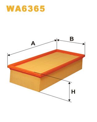 WIX WA6365 Air Filter - 1