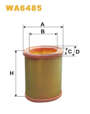 WIX WA6485 Air Filter - 1