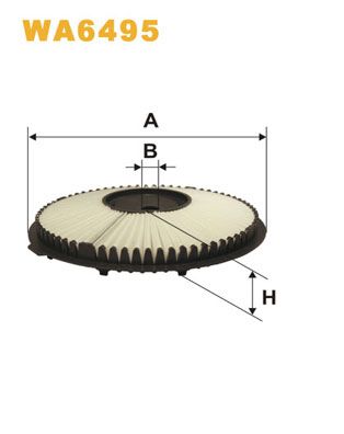 WIX WA6495 Air Filter - 1
