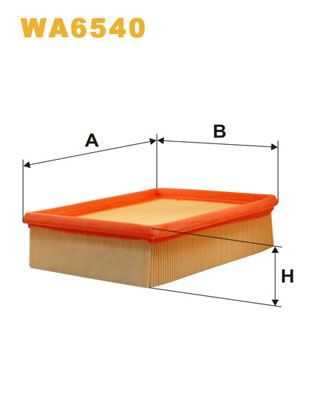 WIX WA6540 Air Filter - 1