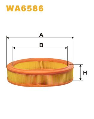 WIX WA6586 Air Filter - 1