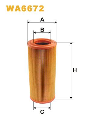 WIX WA6672 Air Filter - 1