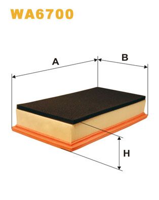 WIX WA6700 Air Filter - 1